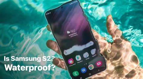 Is S23 waterproof?
